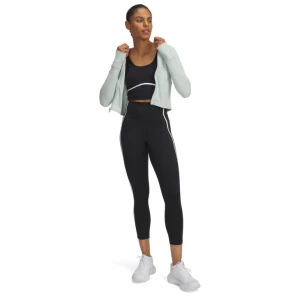 Damskie legginsy treningowe Under Armour Meridian Piped Ankle Leg - czarne