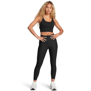 Damskie legginsy treningowe Under Armour Meridian Rib Ankle Leg - czarne