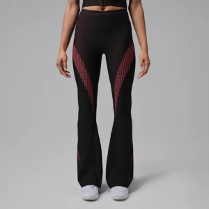 Damskie legginsy z wysokim stanem i rozszerzanymi nogawkami Dri-FIT Jordan Sport Flightweight - Czerń