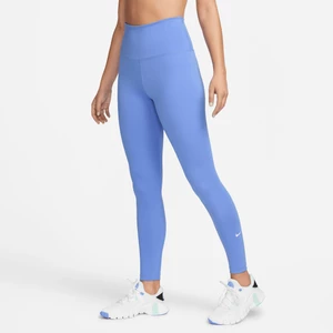 Damskie legginsy z wysokim stanem Nike One - Niebieski