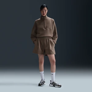 Damskie luźne spodenki ze średnim stanem 10 cm Dri-FIT Nike 24.7 ImpossiblySoft - Brązowy