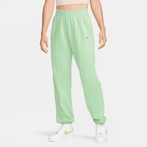 Damskie luźne spodnie z dzianiny Nike Sportswear - Zieleń