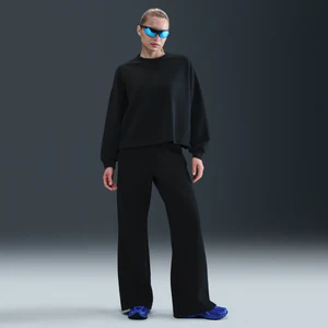 Damskie luźne spodnie z wysokim stanem i rozszerzanymi nogawkami Dri-FIT Nike 24.7 ImpossiblySoft - Czerń