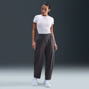 Damskie luźne spodnie z wysokim stanem i szerokimi nogawkami Dri-FIT Nike 24.7 PerfectStretch - Szary