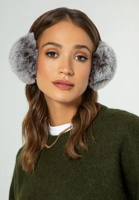 Damskie nauszniki proste brązowe Wittchen