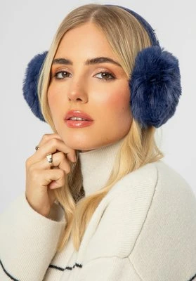 Damskie nauszniki proste granatowe Wittchen