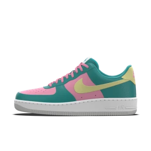 Damskie personalizowane buty Nike Air Force 1 Low By You - Zieleń