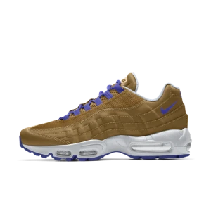 Damskie personalizowane buty Nike Air Max 95 By You - Brązowy