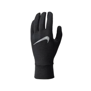Damskie rękawiczki do biegania z dzianiny Nike - Czerń