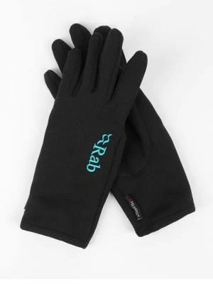 Damskie rękawiczki Rab Power Stretch Pro Glove - black