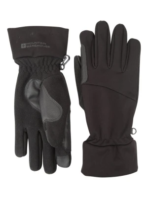 Damskie rękawiczki softshell z obsługą ekranów dotykowych - Black Mountain Warehouse