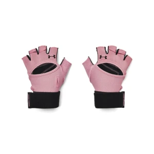 Damskie rękawiczki treningowe Under Armour W\'s Weightlifting Gloves - różowe