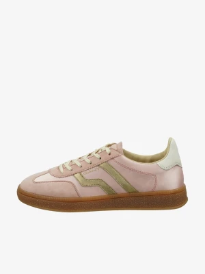 Damskie różowe zamszowe sneakersy cuzima satin GANT