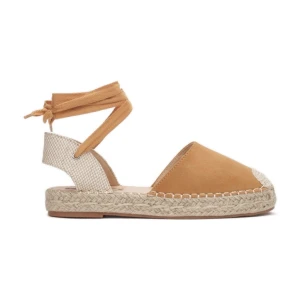 Damskie sandały espadryle Vices 2331-68-camel beżowy