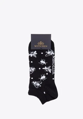 Zdjęcie produktu Damskie skarpetki w owady czarno-białe Wittchen