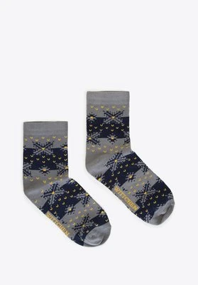 Damskie skarpetki we wzór norweski Wittchen
