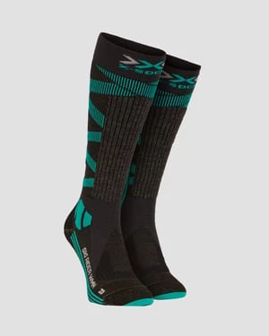 Damskie Skarpety Narciarskie X-socks Ski Rider Silver 4.0