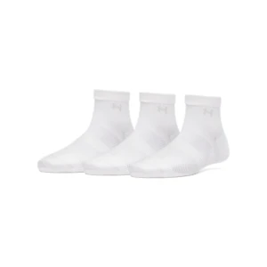 Damskie skarpety treningowe (3-pack) Under Armour Women\'s Vanish 3pk Qtr - białe
