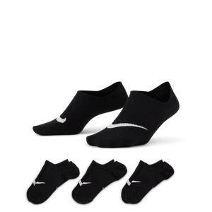 Damskie skarpety treningowe Nike Everyday Plus Lightweight (3 pary) - Czerń