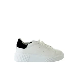 Damskie skórzane białe sneakersy MARC O'POLO 60117733501118-127