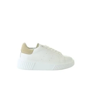 Damskie skórzane białe sneakersy MARC O'POLO 60117733501118-136