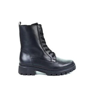 Damskie skórzane botki czarne Gabor 72.745.57