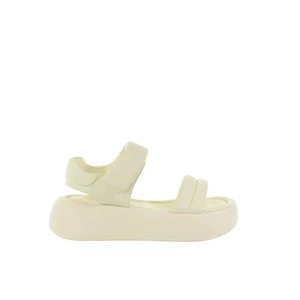 Damskie skórzane off-white klapki GOE TT2N4105