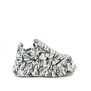Damskie skórzane sneakersy multikolor GOE SS2N4003
