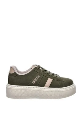 Damskie sneakersy khaki BIG STAR SS274349