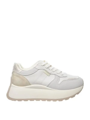 Damskie sneakersy kremowy BIG STAR SS274008
