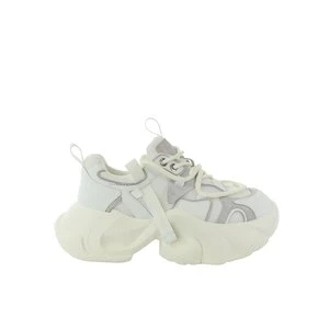 Damskie sneakersy skórzane białe GOE TT2N4016