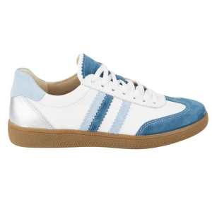 Damskie sneakersy skórzane Olivier N1234S2 białe