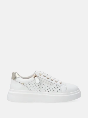 Damskie sneakersy ze złotymi akcentami G089LEWHOSP006 Venezia