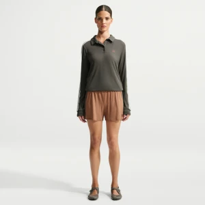 Damskie spodenki 12, 5 cm NikeSKIMS Stretch Knit - Brązowy