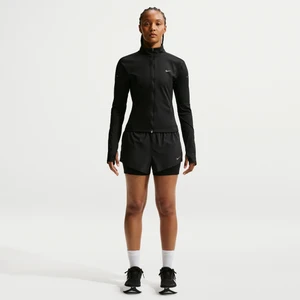 Damskie spodenki do biegania 2 w 1 ze średnim stanem Dri-FIT Nike Swift - Czerń