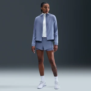 Damskie spodenki do biegania 2 w 1 ze średnim stanem Dri-FIT Nike Swift - Niebieski