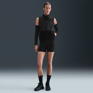 Damskie spodenki do biegania Dri-FIT o przylegającym kroju z wysokim stanem Nike Trail 10 cm - Czerń