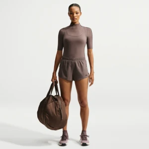 Damskie spodenki do biegania NikeSKIMS Stretch Nylon - Brązowy