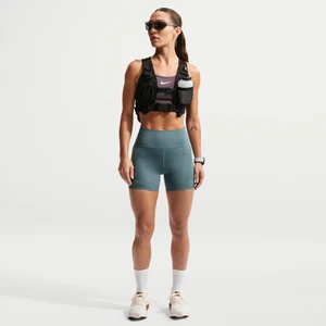 Damskie spodenki do biegania o przylegającym kroju z wysokim stanem 10 cm Nike Swift - Szary