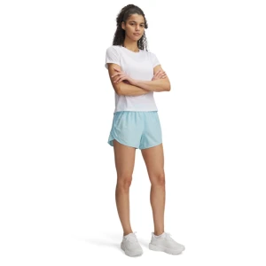 Damskie spodenki do biegania Under Armour UA Fly By 3'' Shorts - niebieskie