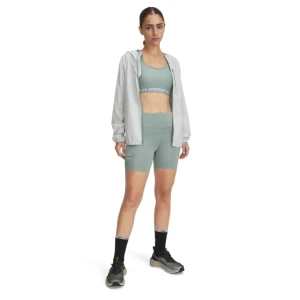 Damskie spodenki do biegania Under Armour UA Launch Half Tight - zielone