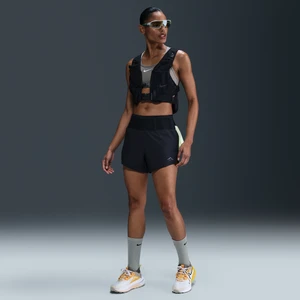 Damskie spodenki do biegania z wszytą bielizną Dri-FIT Nike Trail - Czerń