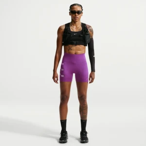 Damskie spodenki do biegania z wysokim stanem Nike Tempo Flash - Fiolet