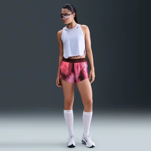 Damskie spodenki do biegania ze średnim stanem i wszytą bielizną Dri-FIT ADV 8 cm Nike AeroSwift „Faith Kipyegon” - Fiolet