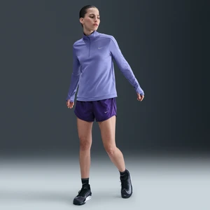 Damskie spodenki do biegania ze średnim stanem i wszytą bielizną Nike Dri-FIT Tempo - Fiolet