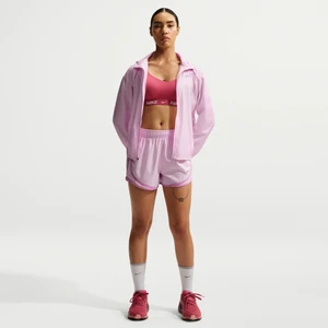 Damskie spodenki do biegania ze średnim stanem i wszytą bielizną Nike Dri-FIT Tempo - Różowy