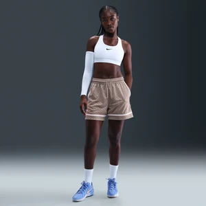 Damskie spodenki do koszykówki Nike Dri-FIT Crossover - Brązowy