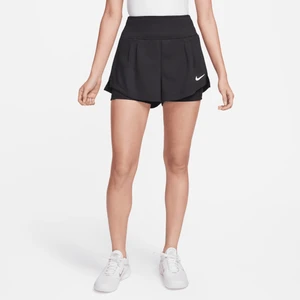 Damskie spodenki do tenisa Dri-FIT NikeCourt Advantage - Czerń