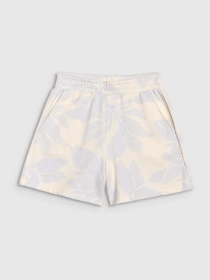 Damskie spodenki dresowe 4F 4FRSS25TSHOF708 - białe