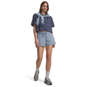 Damskie spodenki dresowe Under Armour UA Sport Terry Short - niebieskie